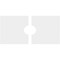 Ekena Millwork Rectangle Architectural Grade PVC Ceiling Medallion, 18"W x 9"H x 3"ID x 6 1/4"C x 1"P, Two-Piece CMP18X9RE2-03000 - alternate 4